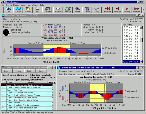 Tide & Currents for Windows