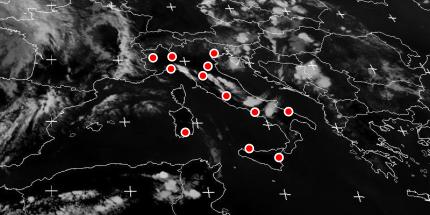 Archivio meteo storico giornaliero 1980-2023