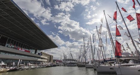 Vista sul Salone Nautico Genova